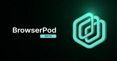 BrowserPod: beta announcement hero image